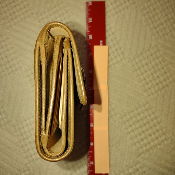 Vintage Coach Jacquard Leather Wallet - Picture 7 of 7